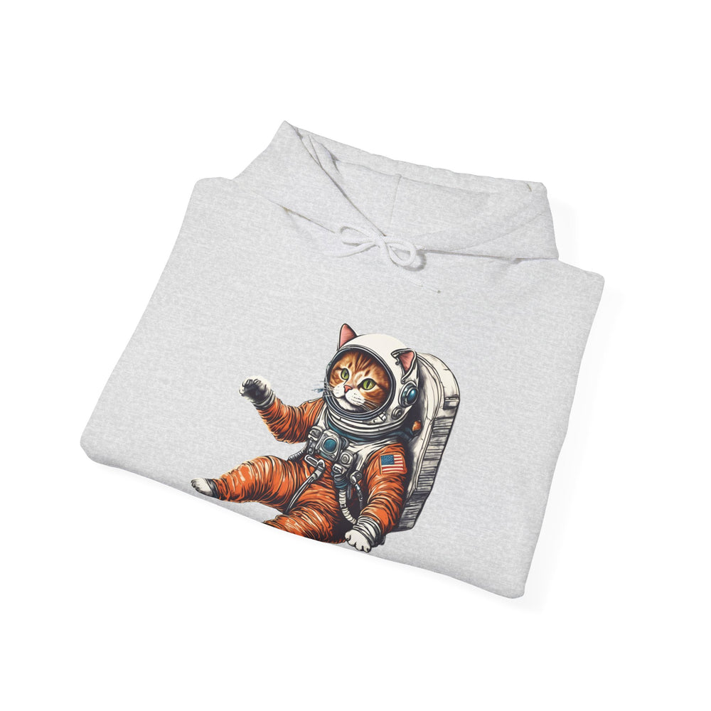 Redhead Spacecat Astronaut Hoodie - Cool Sci-Fi Sweatshirt