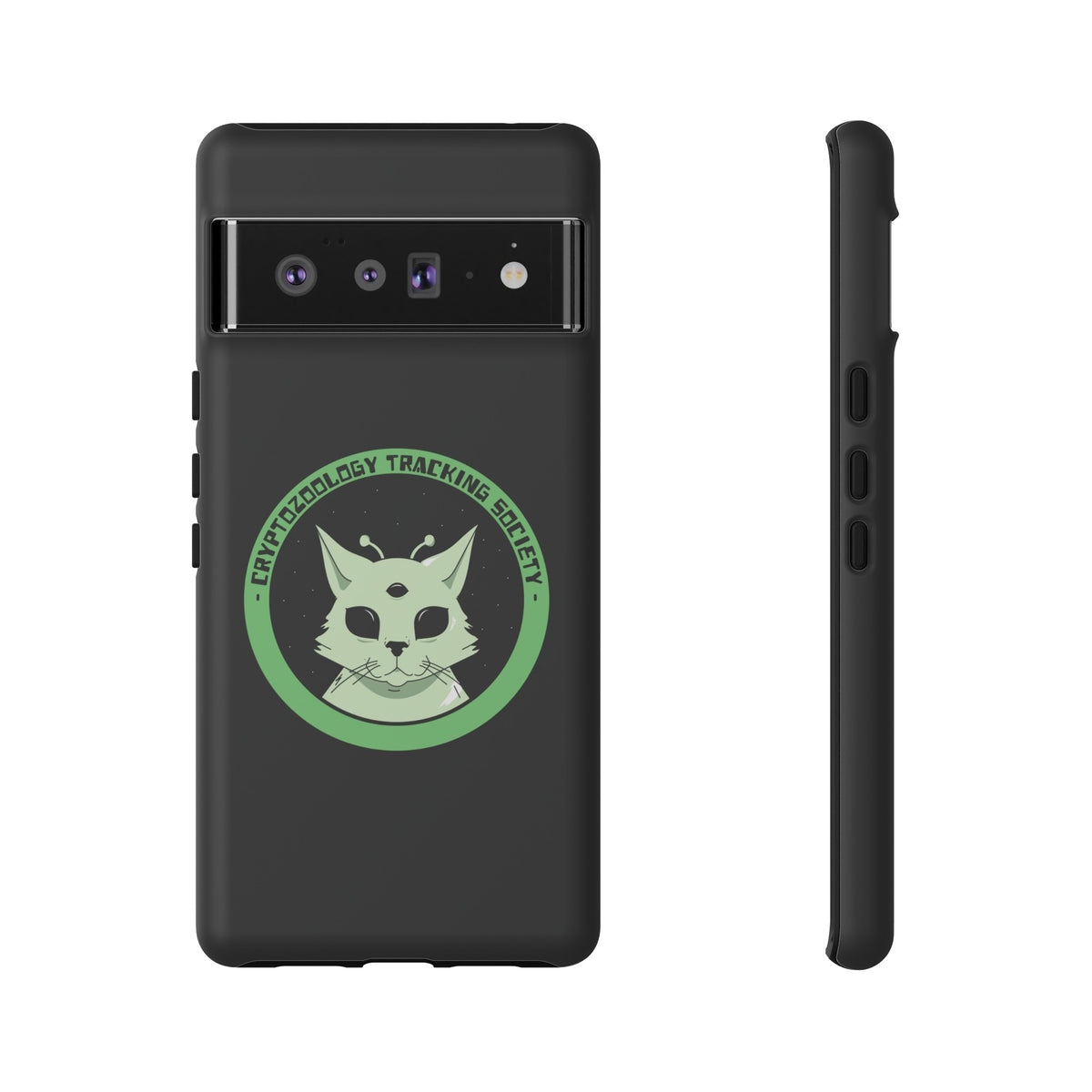 Cryptozoology Tracking Society Funny SciFi Google Pixel Case