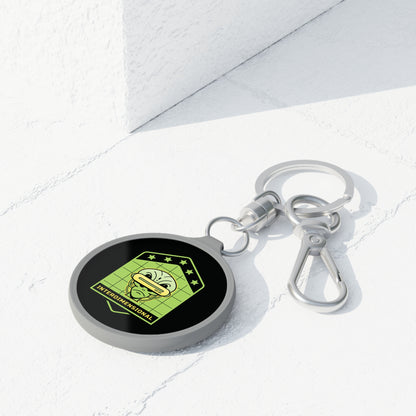 Interdimensional Alien Sign Keyring Tag-welovescifi.net