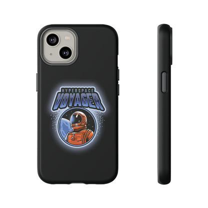 Hyperspace Voyager Astronaut SciFi Tough iPhone Mobile Cases