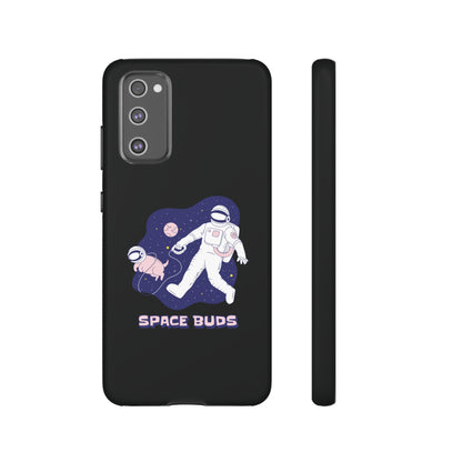 Space Buds Samsung Galaxy Cases Astronaut Dog SciFi Design