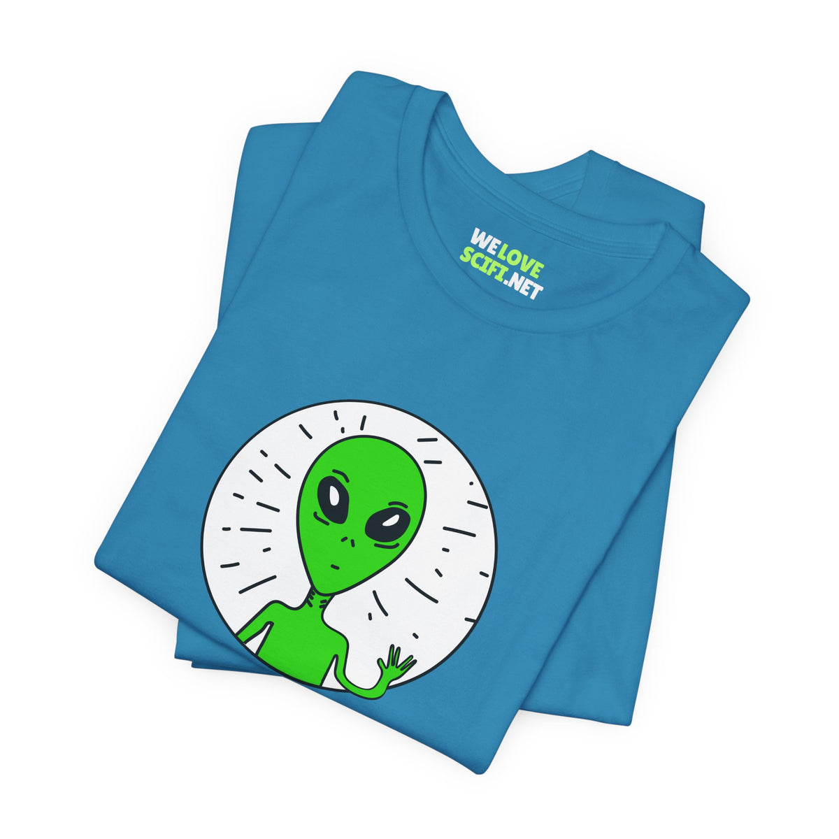 funny UFO t-shirt-Stay Weird Funny UFO Sci-Fi T-Shirt