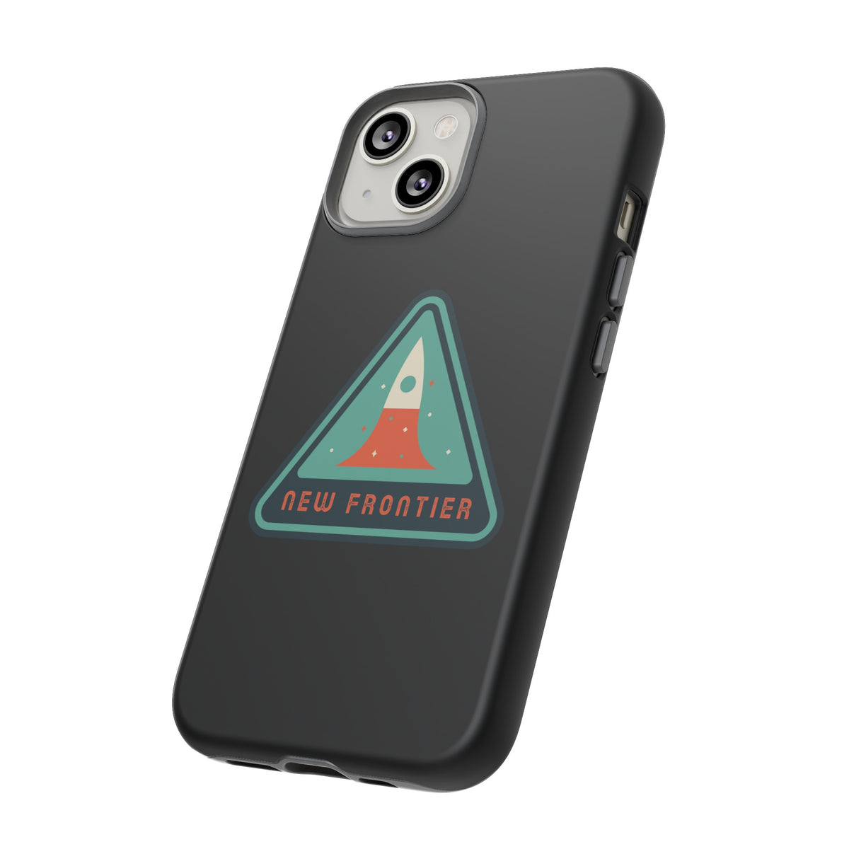 Retro Sci-Fi iPhone Cases New Frontier Tough Mobile Covers