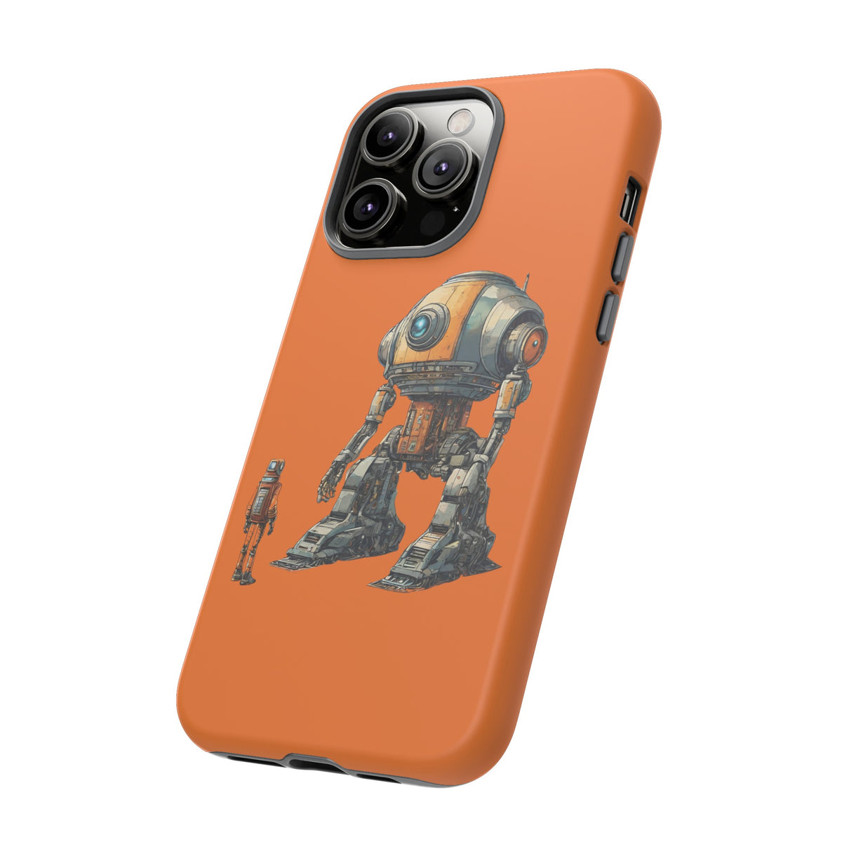 Robot Space Art iPhone Cases | Sci-Fi Tough Mobile Covers