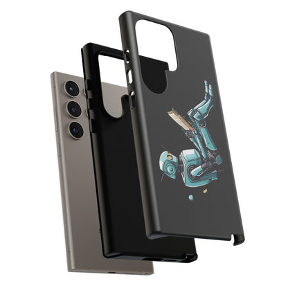 Robot Space Art Galaxy Cases Read Like a Robot WeLoveSciFi