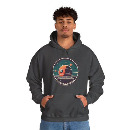 Space Art Hoodie - Station No.101 Sci-Fi Hoodie