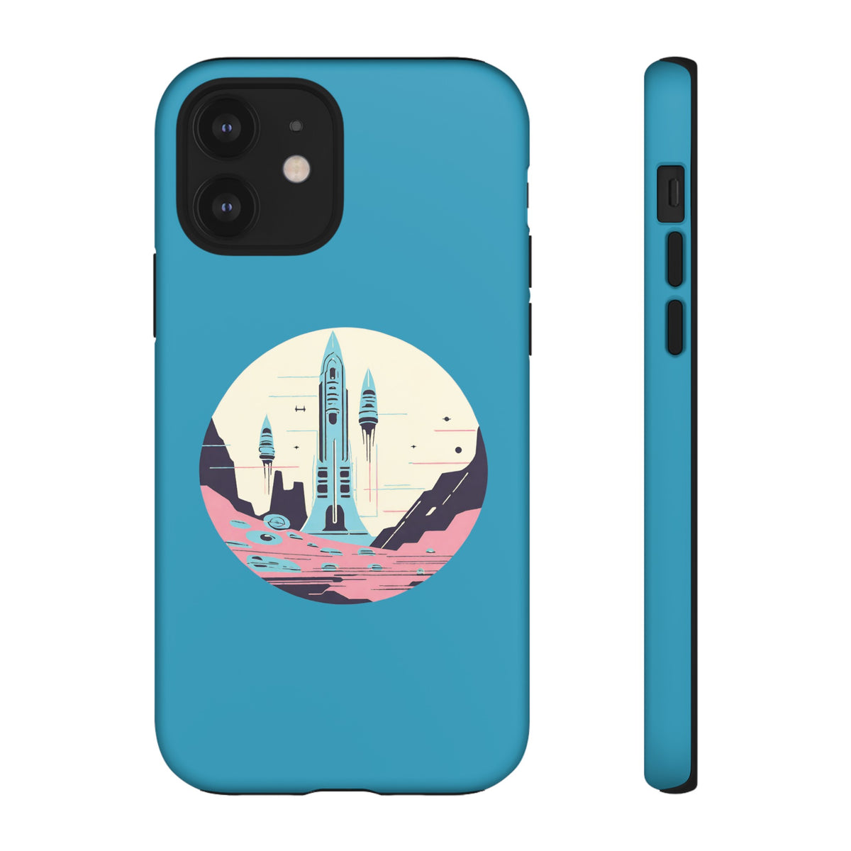 Space Art iPhone Case - Tough Sci-Fi Mobile Cover | Liftoff