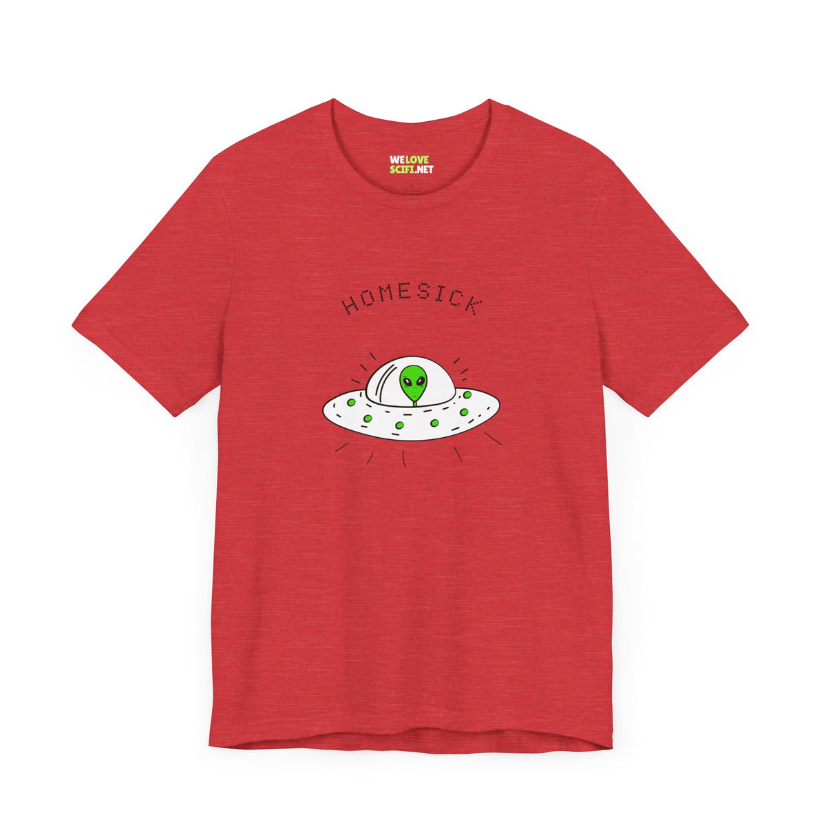 Homesick Funny UFO Sci-Fi T-Shirt | WeLoveSciFi