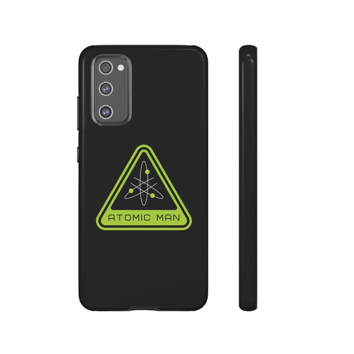 Atomic Man Retro Sign Sci-Fi Samsung Galaxy Mobile Cases