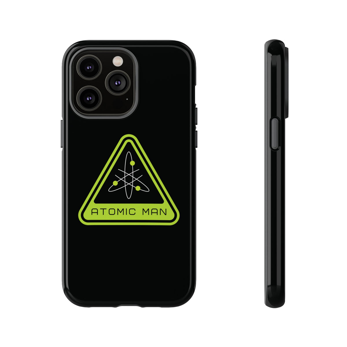 Atomic Man Retro Sign Sci-Fi Tough iPhone Mobile Cases