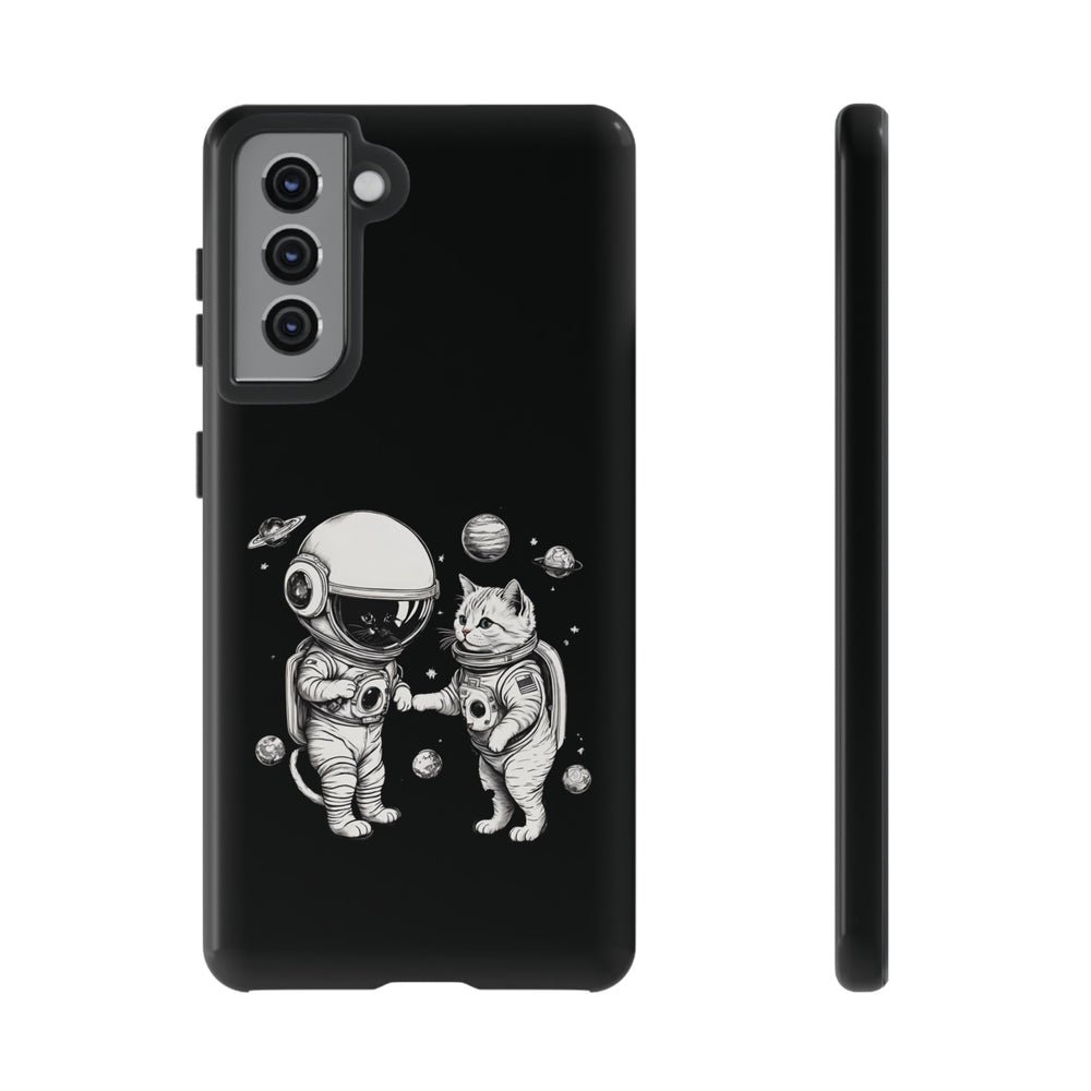 Space Kittie Samsung Galaxy Cases Tough Astronaut Cat Cover