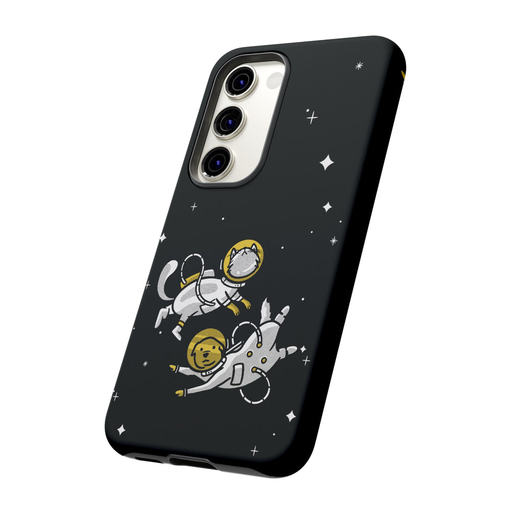 Astronaut Friends Dog Cat Sci-Fi Tough Samsung Galaxy 