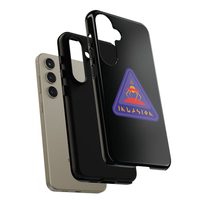 Retro Sci-Fi Galaxy Mobile Case | Invasion Retro Tough Cover