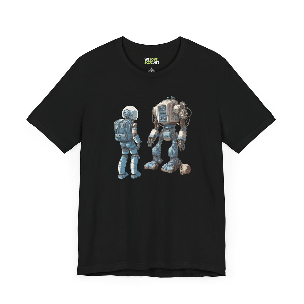 sci-fi t-shirt-Party Robot Sci-Fi T-Shirt-welovescifi.net