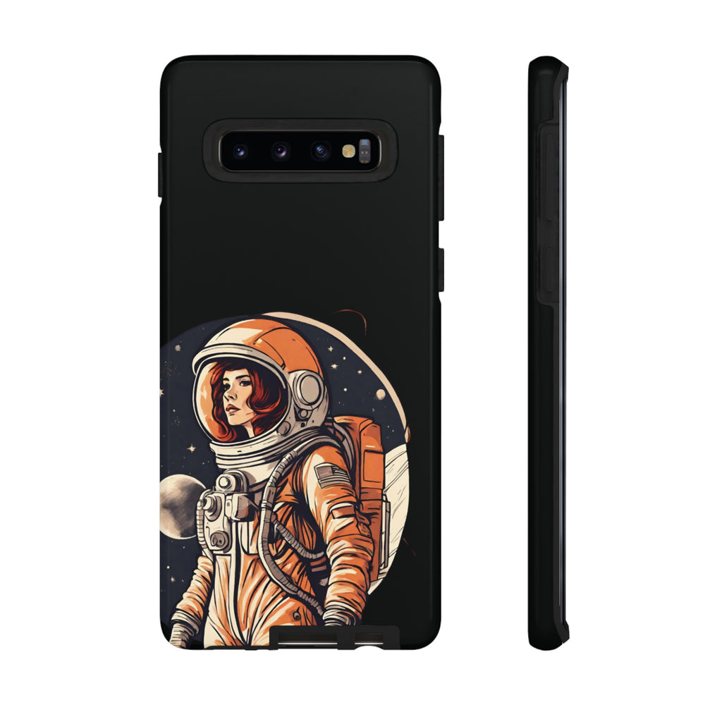 Spacegirl Astronaut Samsung Galaxy Cases