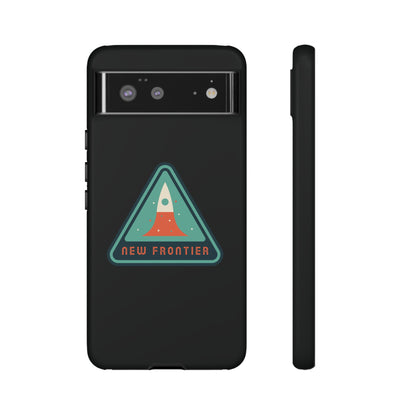 Retro Sci-Fi Google Pixel Cases | New Frontier Retro Sign