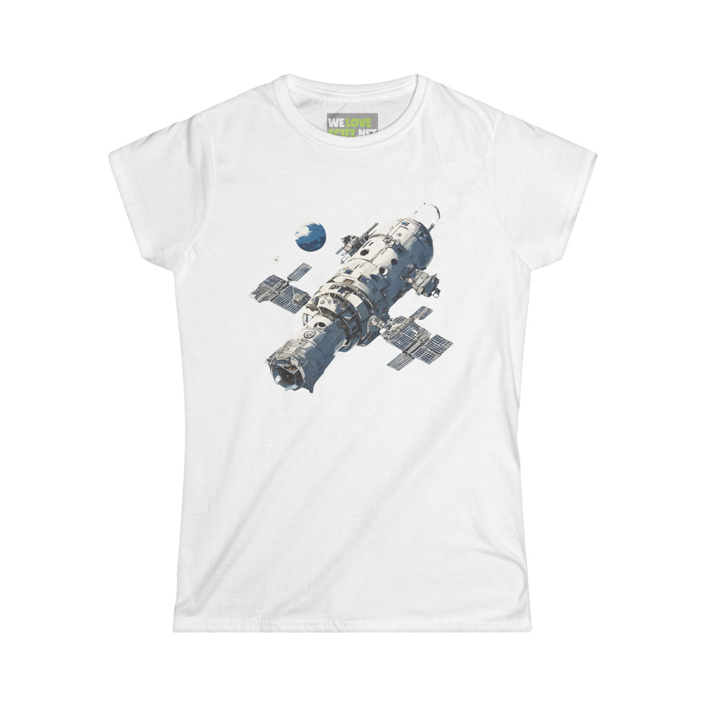 spaceship tee-Spaceship 283 Sci-Fi Woman's Tee