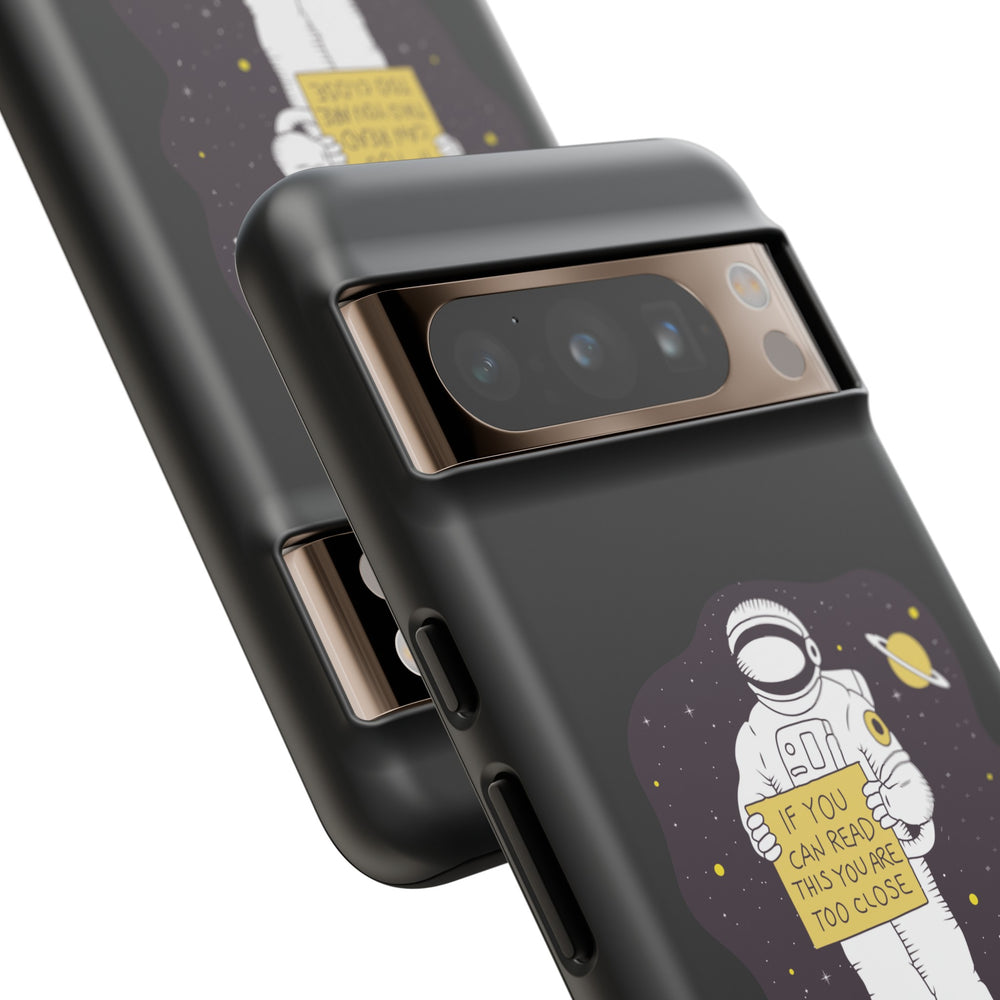 Social Distancing Astronaut Pixel Case