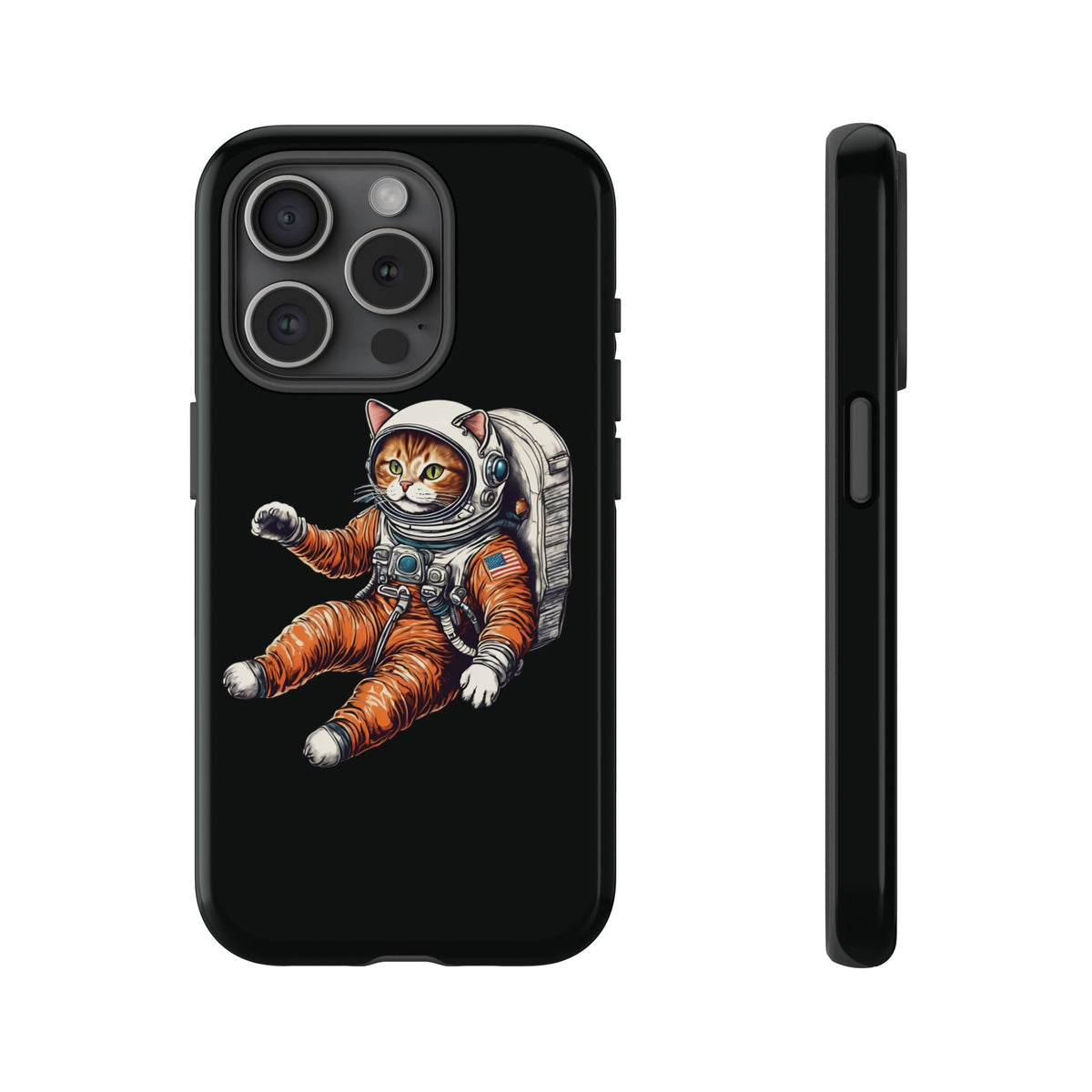 Redhead Spacecat iPhone Case - Tough Astronaut Mobile Cover