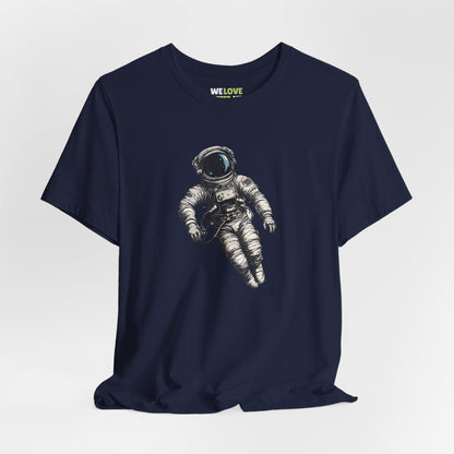 Floating SpaceArt Sci-Fi T-Shirt-welovescifi.net