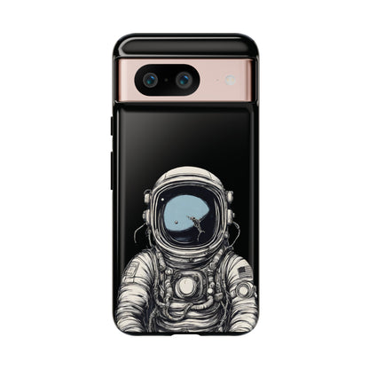 Hello Human Space Art Phone Case Tough Google Pixel Cover