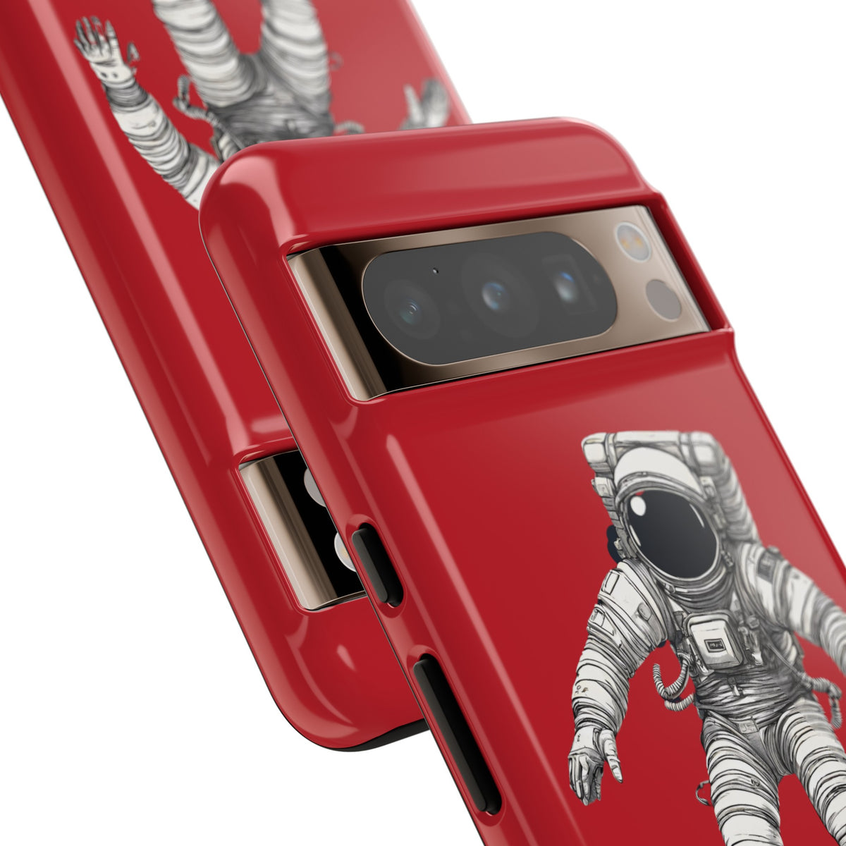 Astronaut Spaceart Pixel Mobile Cases | In Between Galaxies