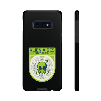 Stay Weird UFO Samsung Galaxy Mobile Cases - We Love Sci-Fi