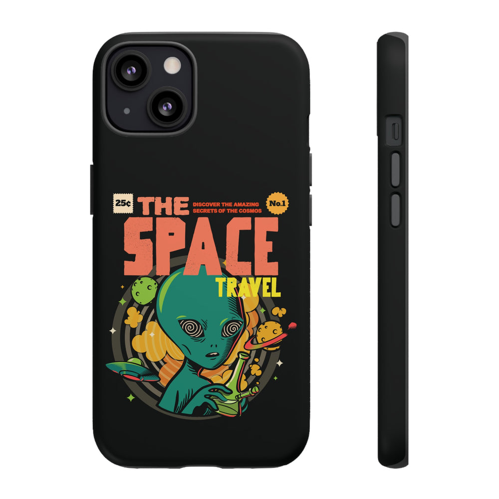 Sci-Fi Phone Case | Space Travel Comic UFO iPhone Cover