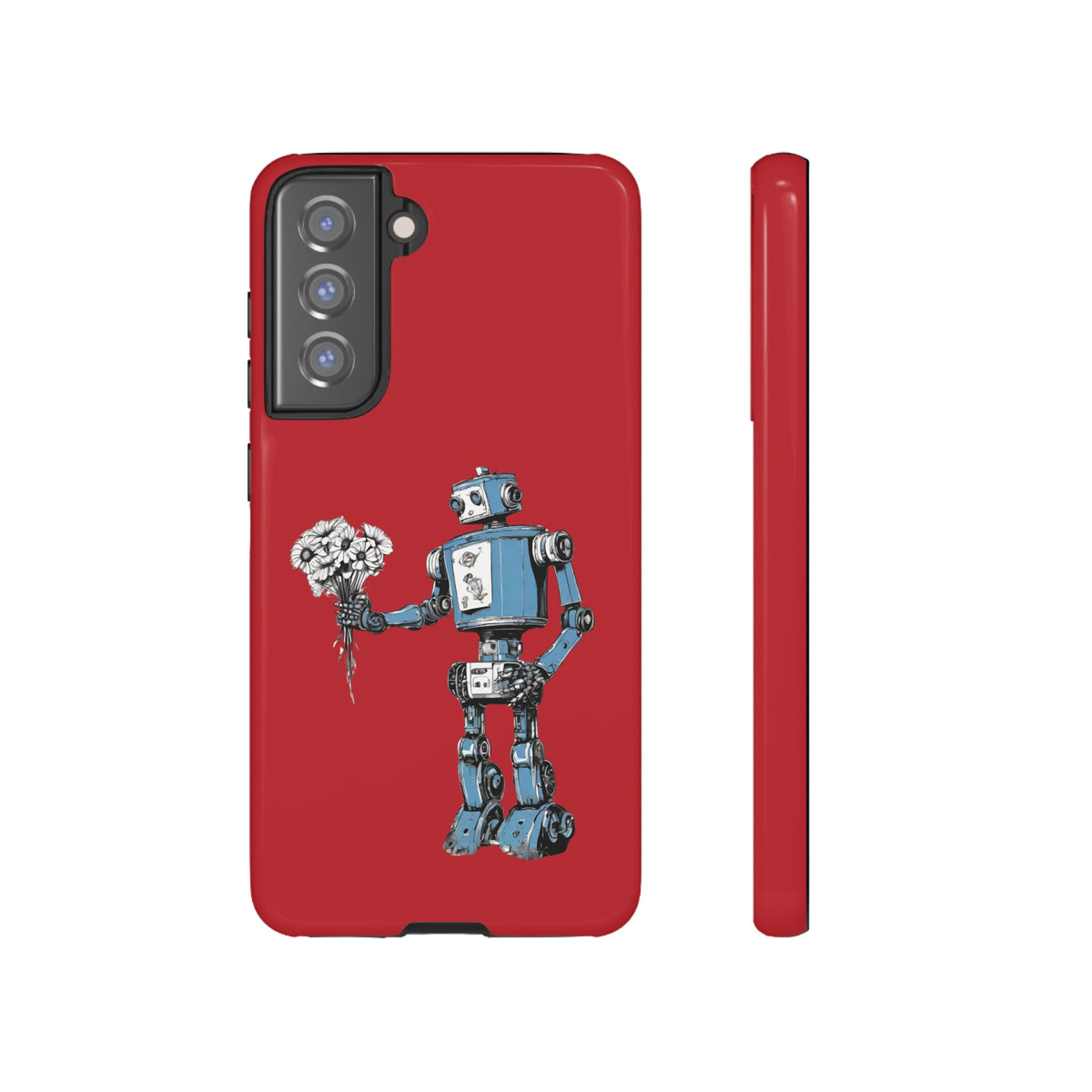 Maybe Baby Robot SpaceArt Tough Samsung Galaxy Mobile Cases