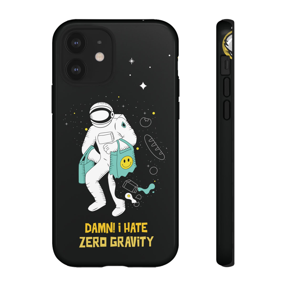 Zero Gravity Funny Astronaut Sci-Fi Tough iPhone Mobile Cases-welovescifi.net