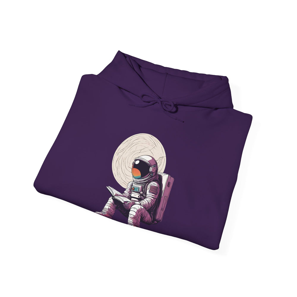 Astronaut Space Art Hoodie | Read That Book Sci-Fi Apparel