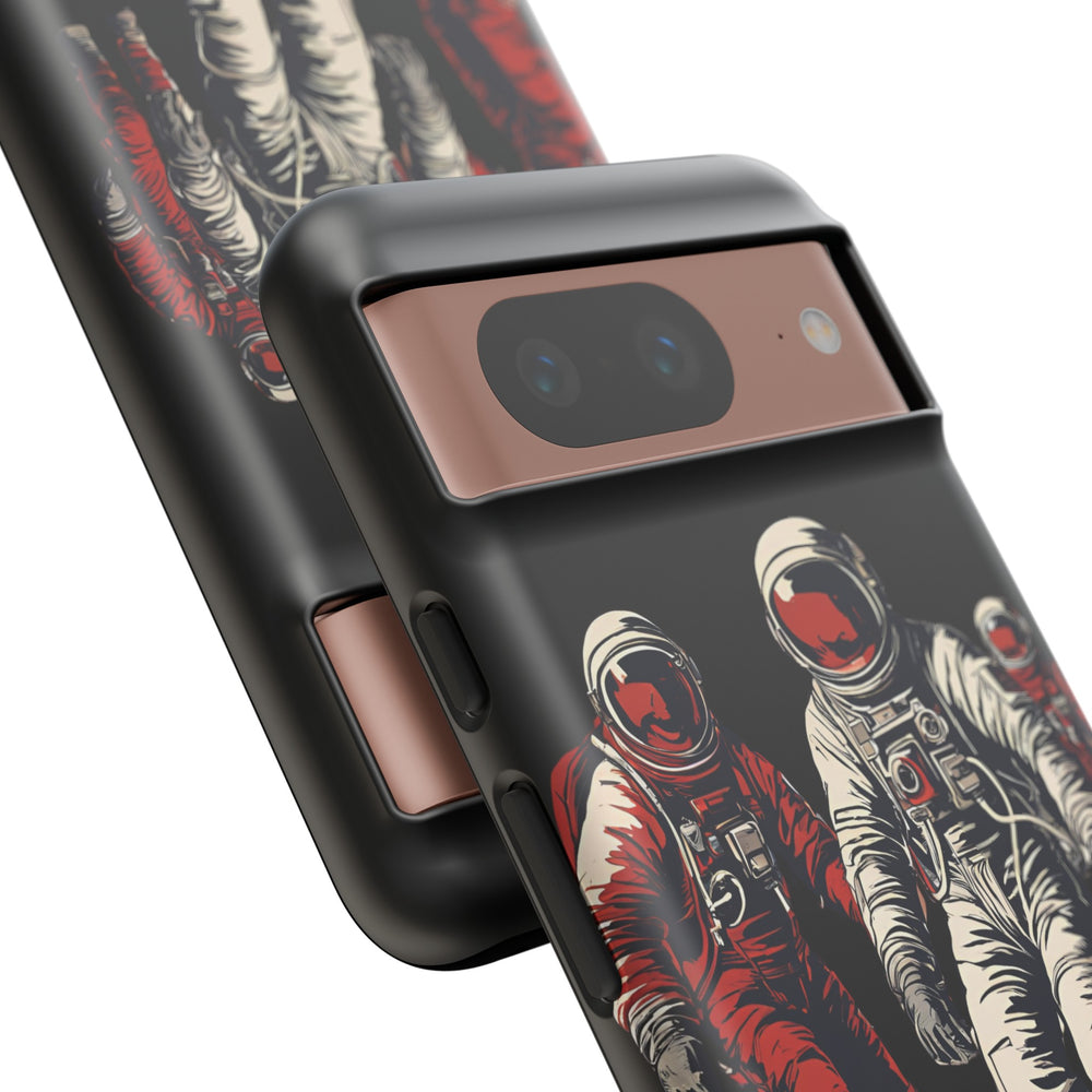 Astronaut In Red Tough Google Pixel Mobile Cases-welovescifi