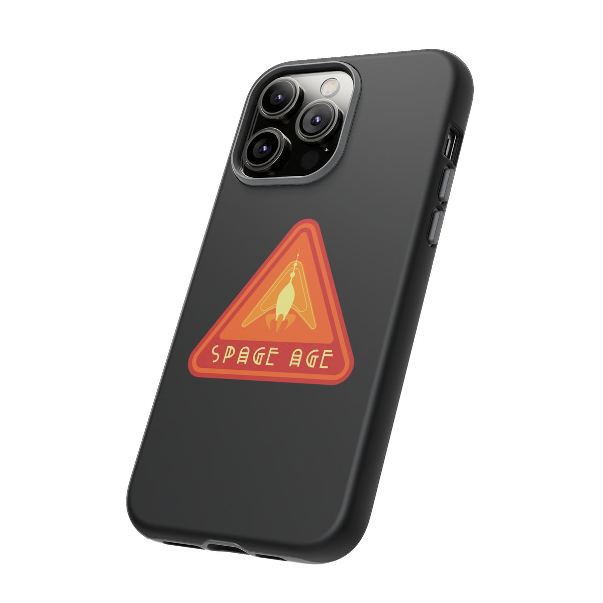 Space Age Retro Sci-Fi Tough iPhone Mobile Cases