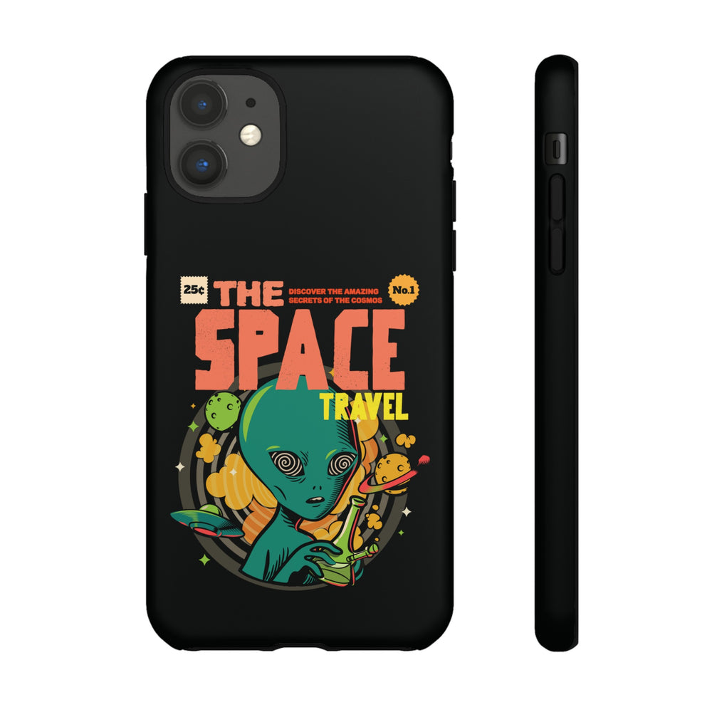 Sci-Fi Phone Case | Space Travel Comic UFO iPhone Cover