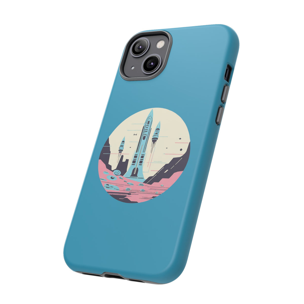 Space Art iPhone Case - Tough Sci-Fi Mobile Cover | Liftoff