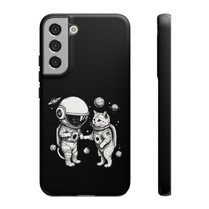 Space Kittie Samsung Galaxy Cases Tough Astronaut Cat Cover