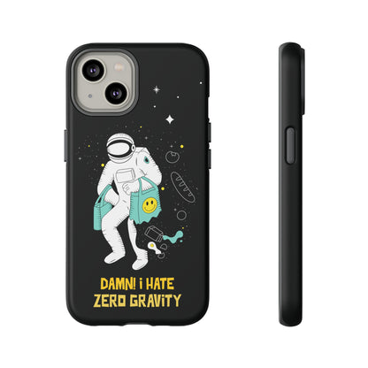 Zero Gravity Funny Astronaut Sci-Fi Tough iPhone Mobile Cases-welovescifi.net