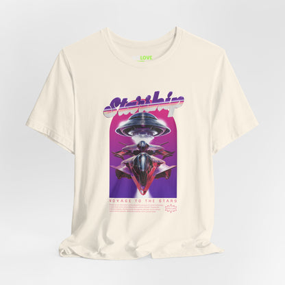 Starship Retro Sci-Fi T-Shirt | We Love Sci-Fi