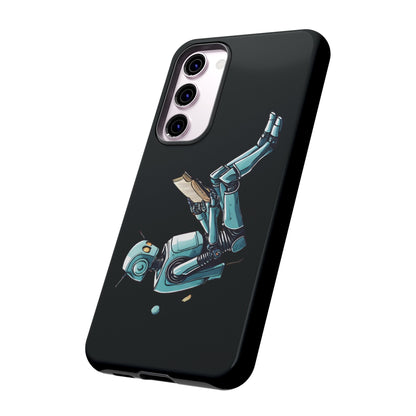 Robot Space Art Galaxy Cases Read Like a Robot WeLoveSciFi