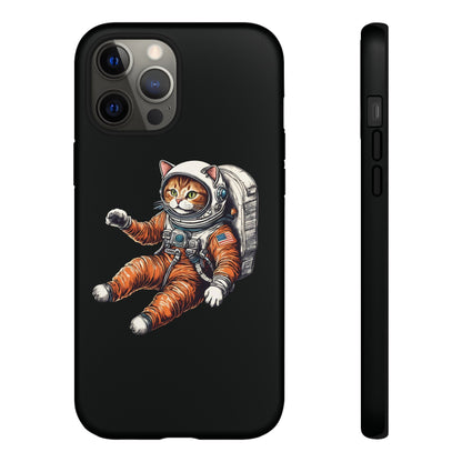 Redhead Spacecat iPhone Case - Tough Astronaut Mobile Cover