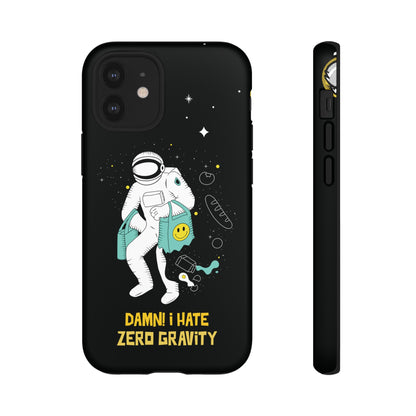 Zero Gravity Funny Astronaut Sci-Fi Tough iPhone Mobile Cases-welovescifi.net