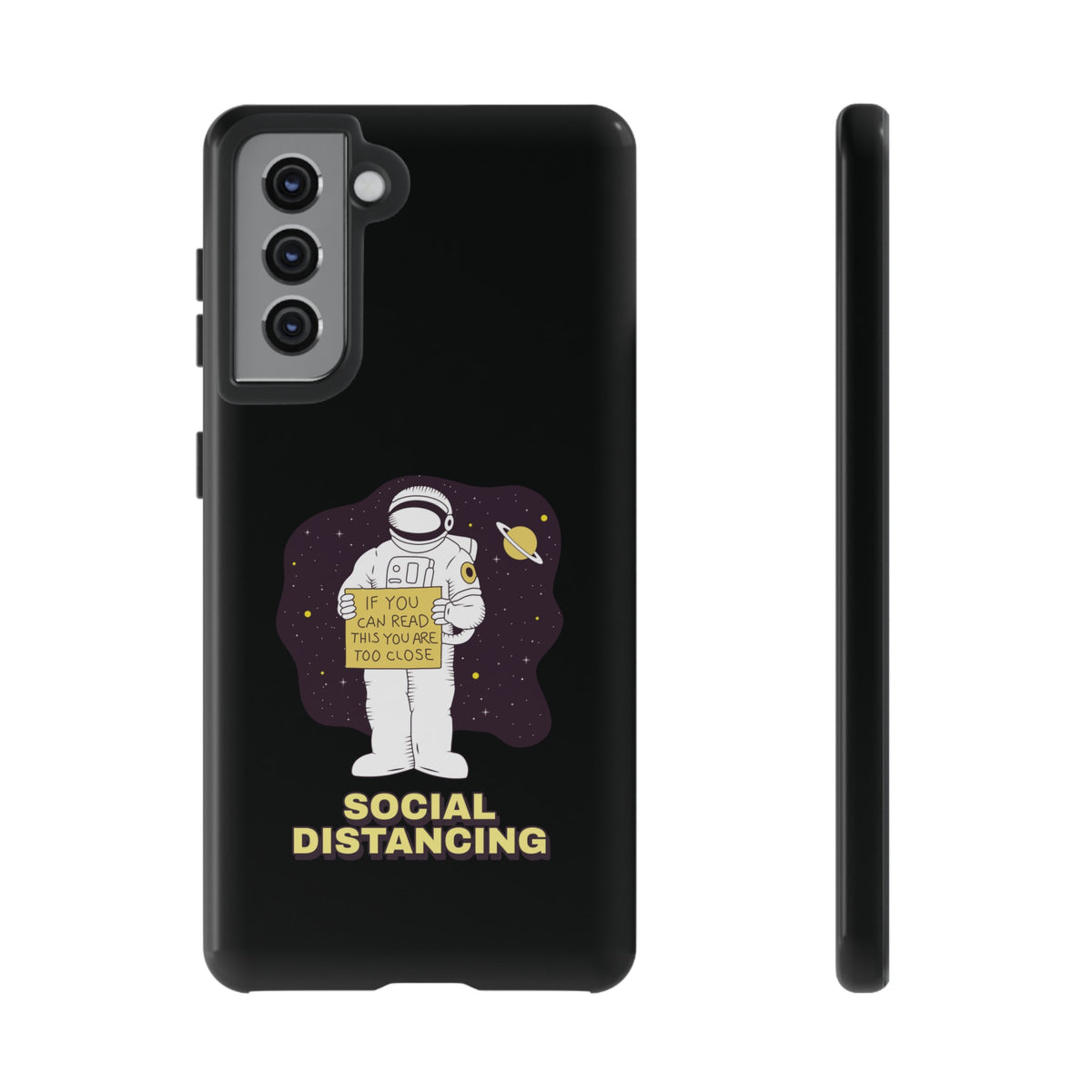 Social Distancing Astronaut Mobile Case