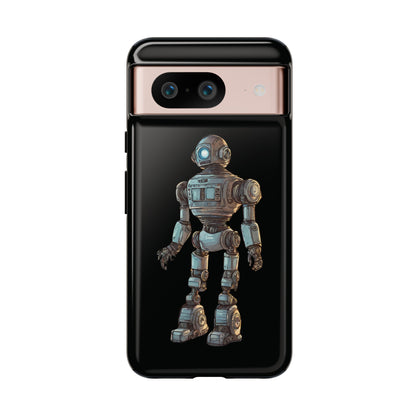 Space Art Robot Pixel Cases Tough Google Pixel Mobile Cases