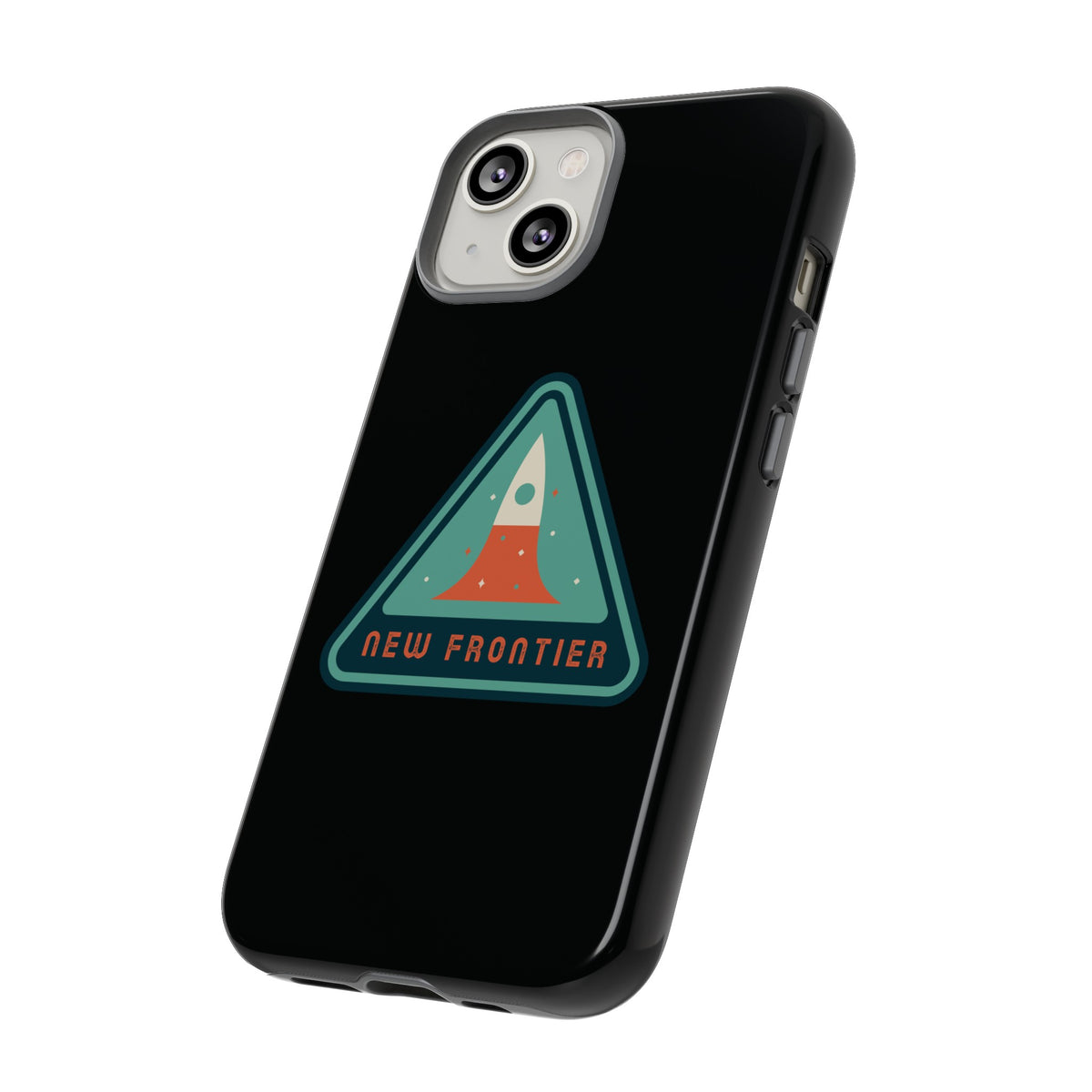 Retro Sci-Fi iPhone Cases New Frontier Tough Mobile Covers