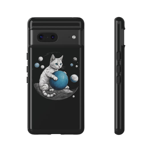 SpacePlayer Cat 2 Tough Google Pixel Mobile Cases 