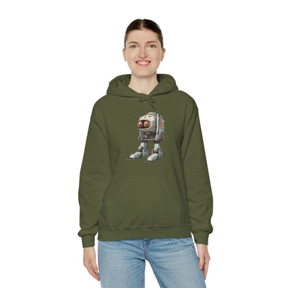 Hello Rusty Robot Spaceart Sci-Fi Hoodie-welovescifi.net