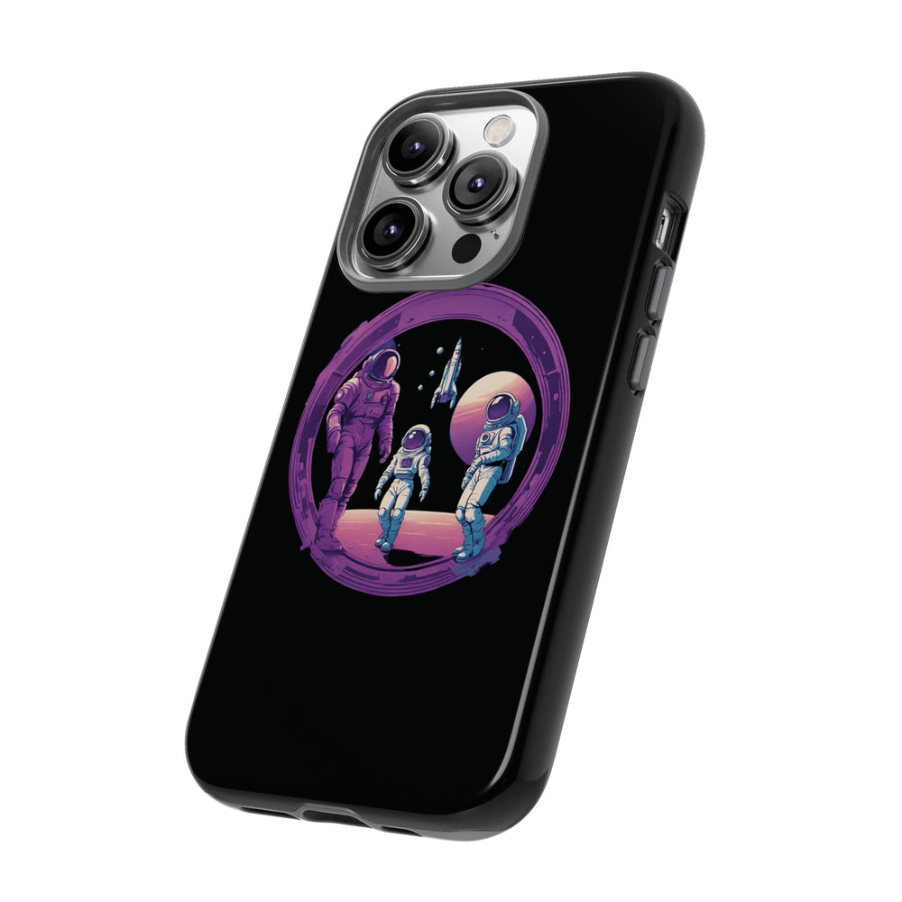 Family Business SpaceArt Sci-Fi Tough iPhone Mobile Cases