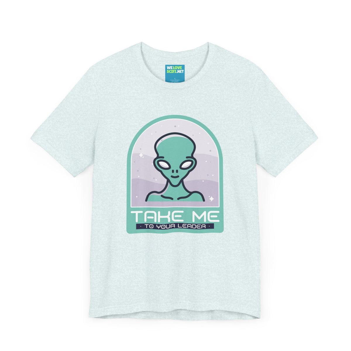 sci-fi UFO t-shirt-Take Me to Your Leader UFO SciFi T-Shirt