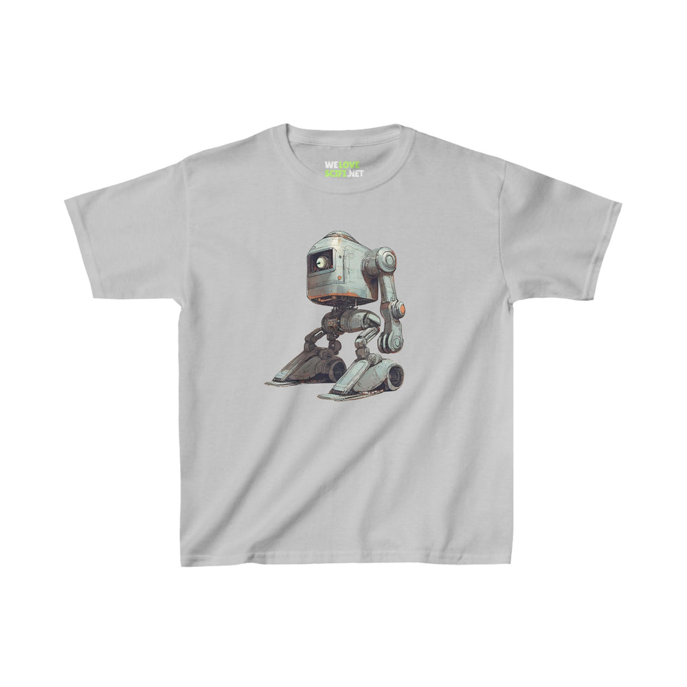 Ready-to-Go Robot Space Art Heavy Cotton Tee | WeLoveSciFi