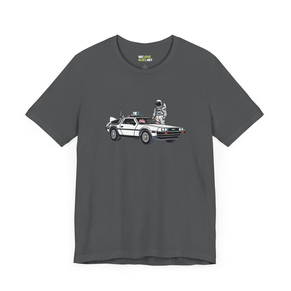 DeLorean Astronaut T-Shirt | Let's Take a Ride Sci-Fi Tee